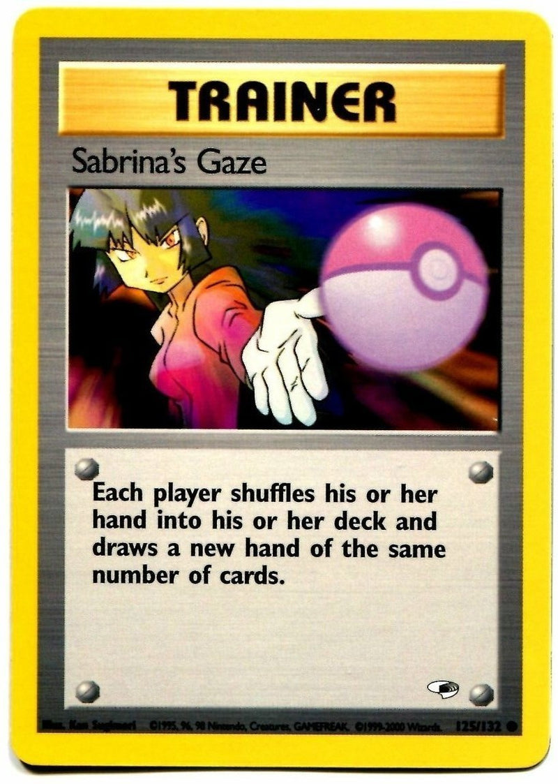 Sabrina's Gaze (125/132) [Gym Heroes Unlimited] Pokémon