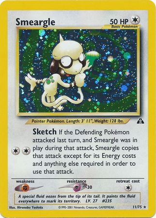 Smeargle (11/75) [Neo Discovery Unlimited] Pokémon