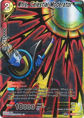 Whis, Celestial Moderator (SPR) (BT9-096) [Universal Onslaught] Dragon Ball Super
