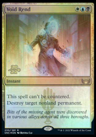Void Rend [Streets of New Capenna Prerelease Promos] Magic: The Gathering