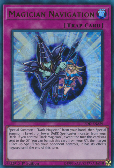 Magician Navigation [LEDD-ENA29] Ultra Rare Yu-Gi-Oh!