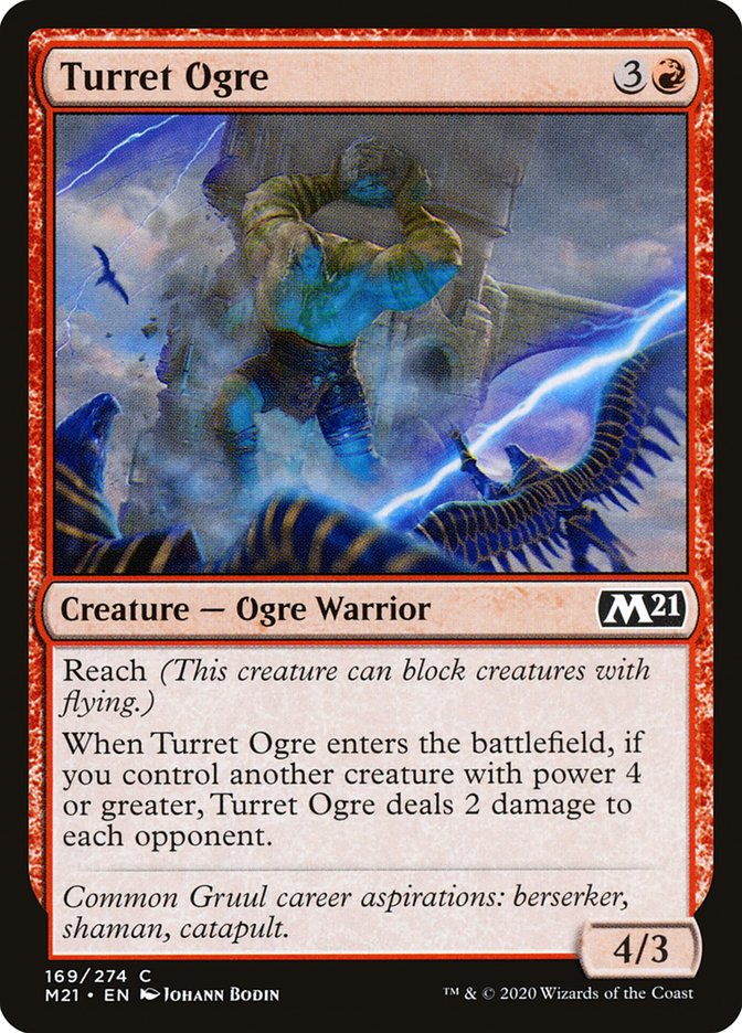 Turret Ogre [Core Set 2021] Magic: The Gathering