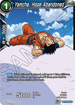 Yamcha, Hope Abandoned (Uncommon) (BT13-044) [Supreme Rivalry] Dragon Ball Super