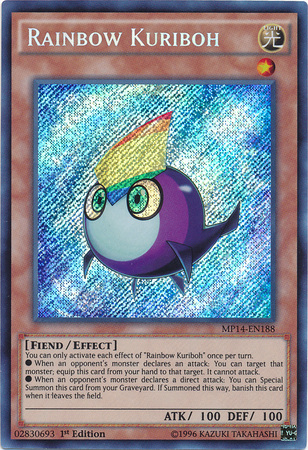 Rainbow Kuriboh [MP14-EN188] Secret Rare Yu-Gi-Oh!