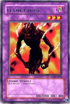 Flame Ghost [LOB-EN029] Rare Yu-Gi-Oh!