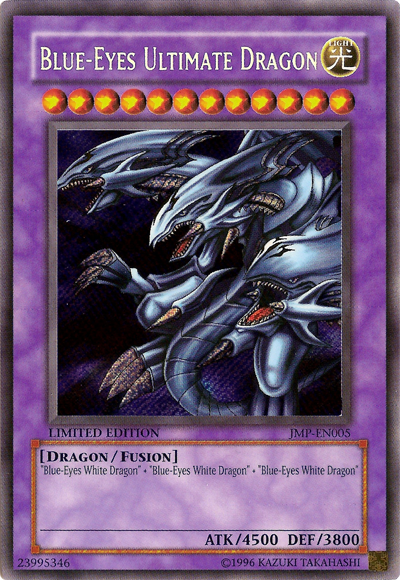 Blue-Eyes Ultimate Dragon [JMP-EN005] Ultra Rare Yu-Gi-Oh!