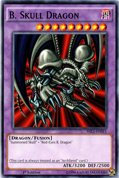 B. Skull Dragon [MIL1-EN011] Common Yu-Gi-Oh!