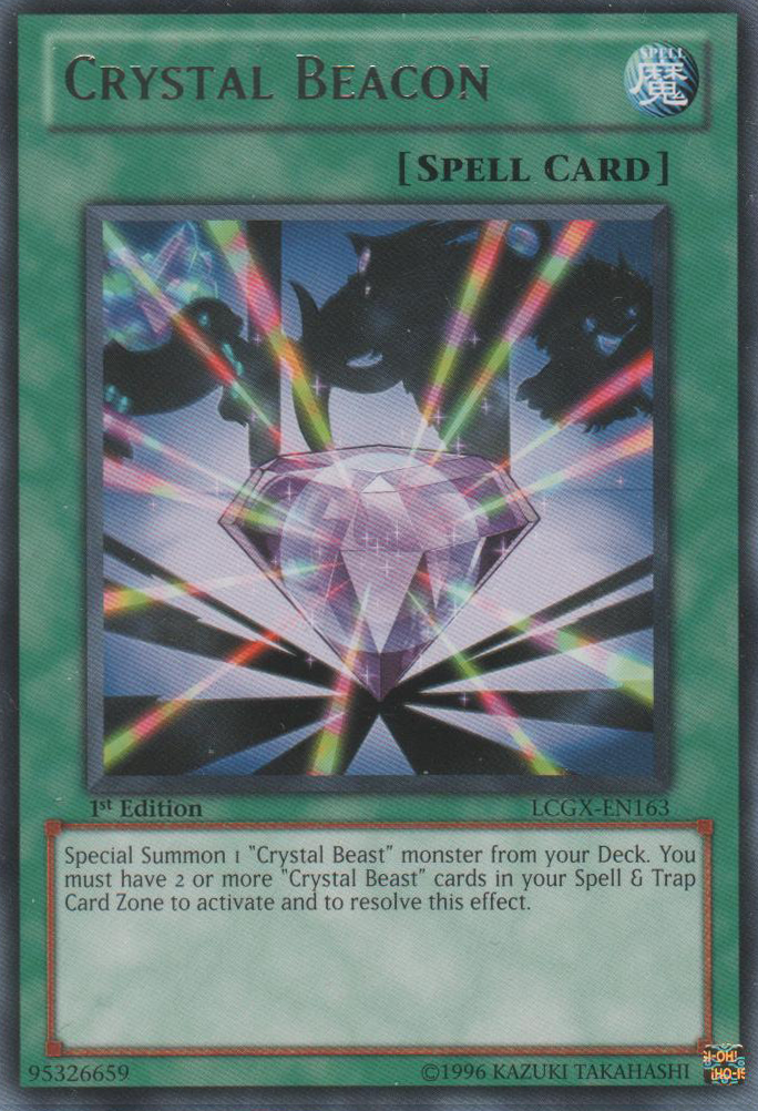 Crystal Beacon [LCGX-EN163] Rare Yu-Gi-Oh!