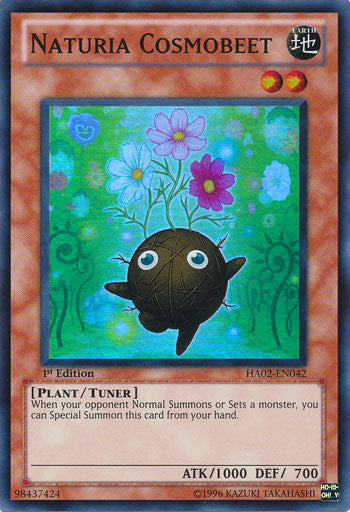 Naturia Cosmobeet [HA02-EN042] Super Rare Yu-Gi-Oh!