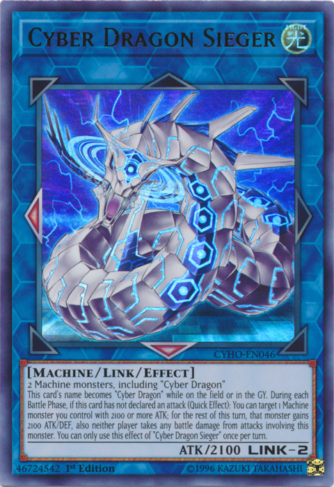 Cyber Dragon Sieger [CYHO-EN046] Ultra Rare Yu-Gi-Oh!