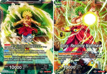 Broly // Broly, Recurring Nightmare (BT7-002) [Assault of the Saiyans] Dragon Ball Super