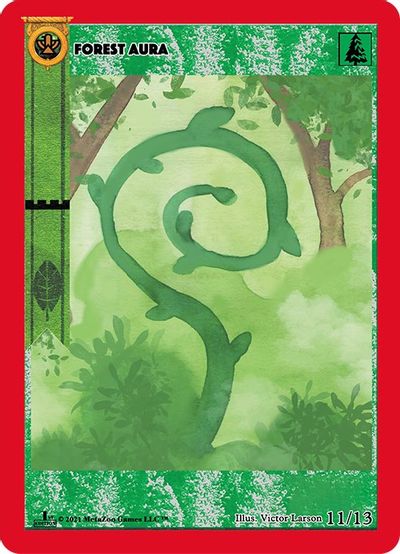 Forest Aura [Cryptid Nation: First Edition Dungavenhooter Deck] Metazoo