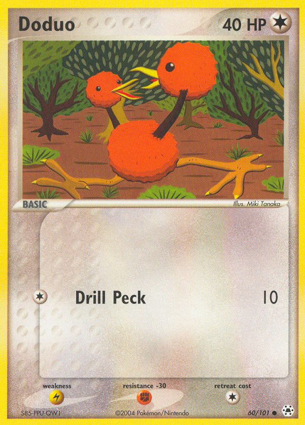 Doduo (60/101) [EX: Hidden Legends] Pokémon