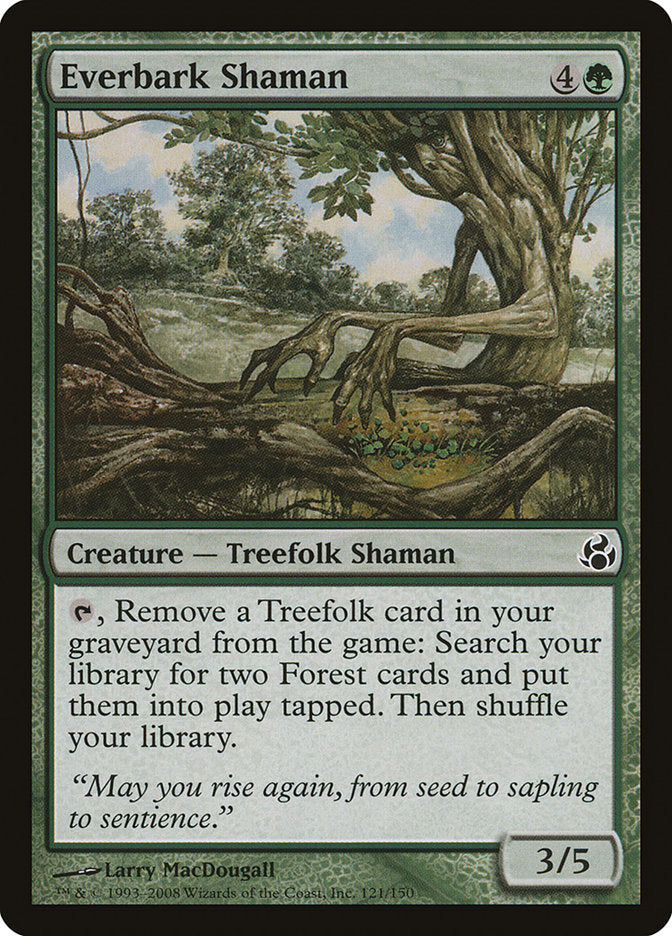 Everbark Shaman [Morningtide] Magic: The Gathering