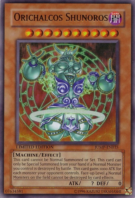 Orichalcos Shunoros [JUMP-EN035] Ultra Rare Yu-Gi-Oh!