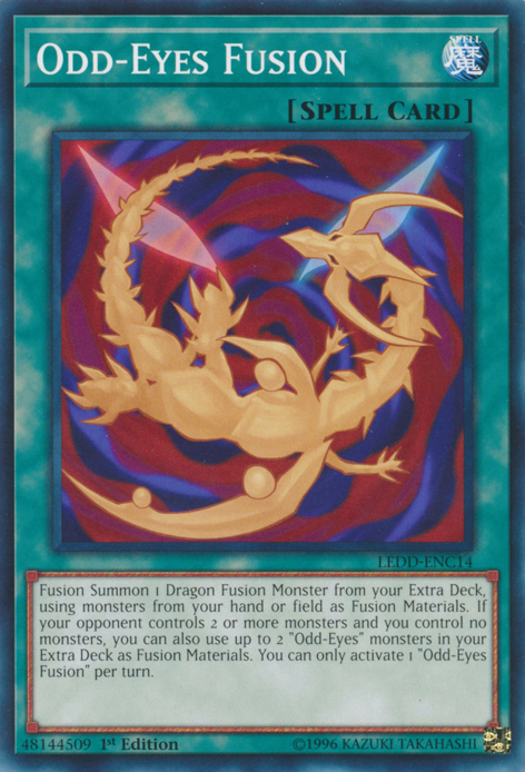 Odd-Eyes Fusion [LEDD-ENC14] Common Yu-Gi-Oh!