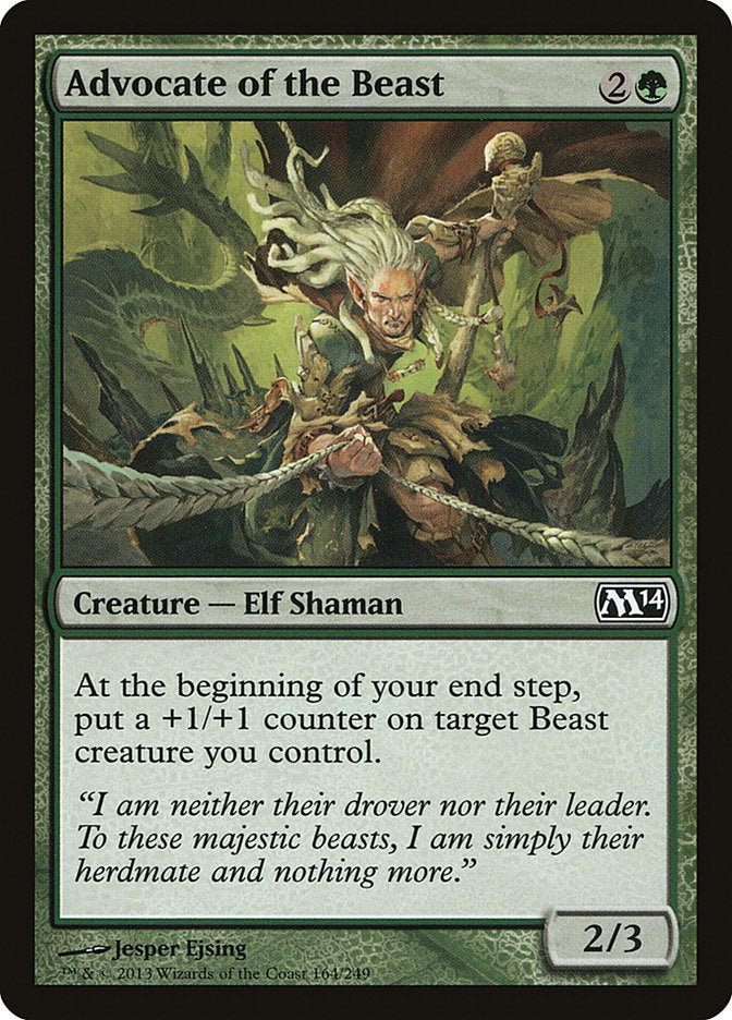 Advocate of the Beast [Magic 2014] Magic: The Gathering