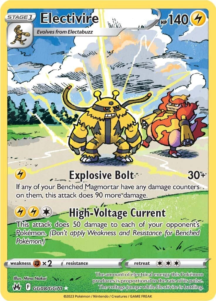 Electivire (GG08/GG70) [Sword & Shield: Crown Zenith] Pokémon