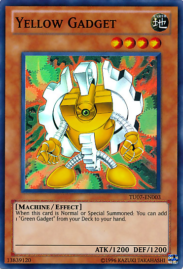 Yellow Gadget [TU07-EN003] Super Rare Yu-Gi-Oh!