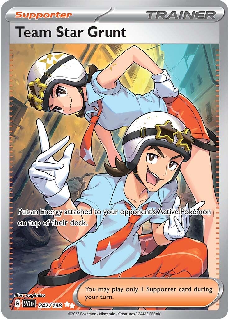 Team Star Grunt (242/198) [Scarlet & Violet: Base Set] Pokémon