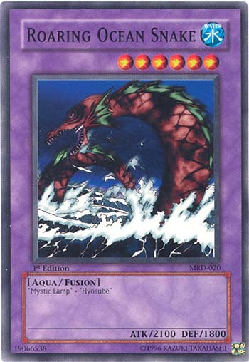 Roaring Ocean Snake [MRD-020] Common Yu-Gi-Oh!