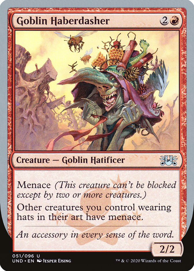 Goblin Haberdasher [Unsanctioned] Magic: The Gathering