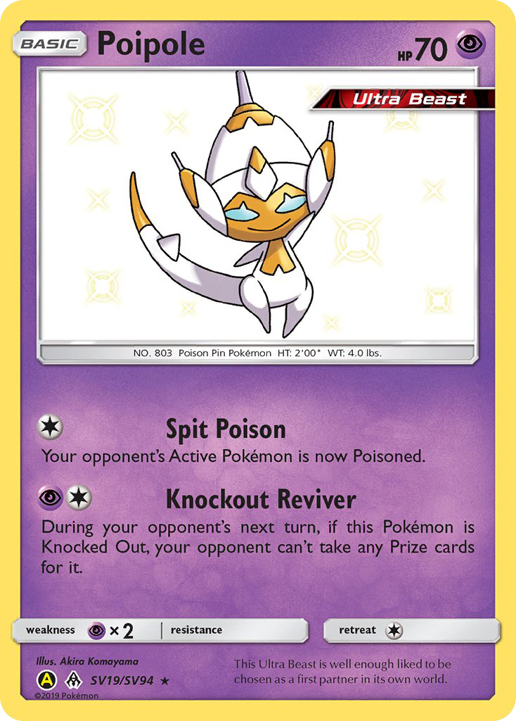 Poipole (SV19/SV94) [Sun & Moon: Hidden Fates - Shiny Vault] Pokémon