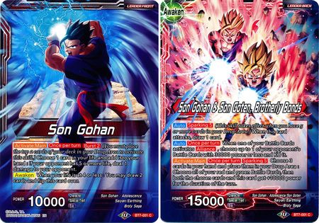 Son Gohan // Son Gohan & Son Goten, Brotherly Bonds (BT7-001) [Assault of the Saiyans] Dragon Ball Super