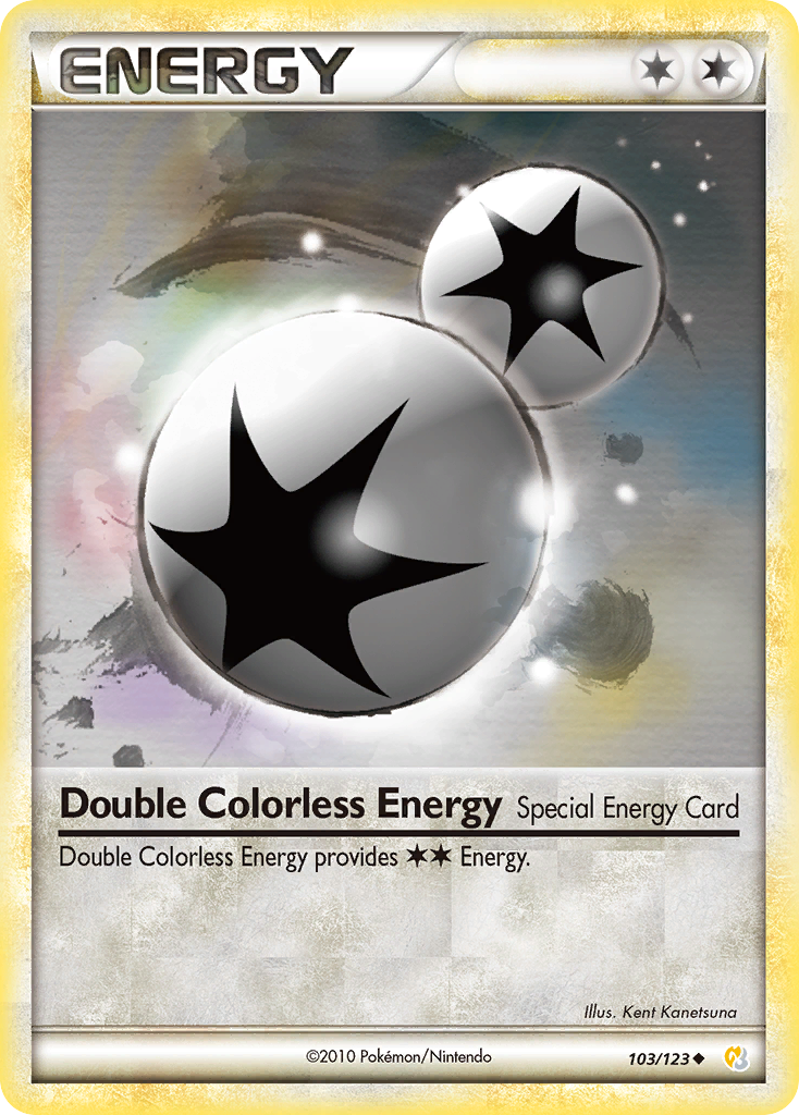 Double Colorless Energy (103/123) [HeartGold & SoulSilver: Base Set] Pokémon