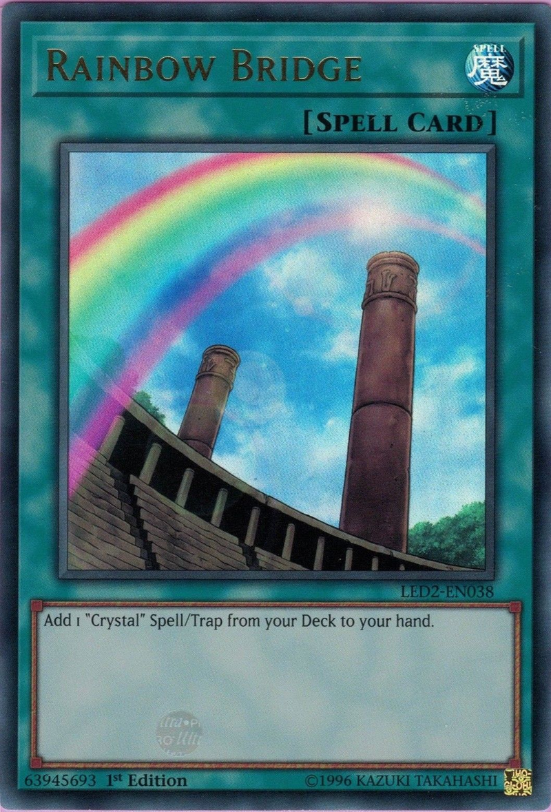 Rainbow Bridge [LED2-EN038] Ultra Rare Yu-Gi-Oh!