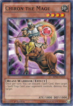 Chiron the Mage [BP03-EN015] Shatterfoil Rare Yu-Gi-Oh!