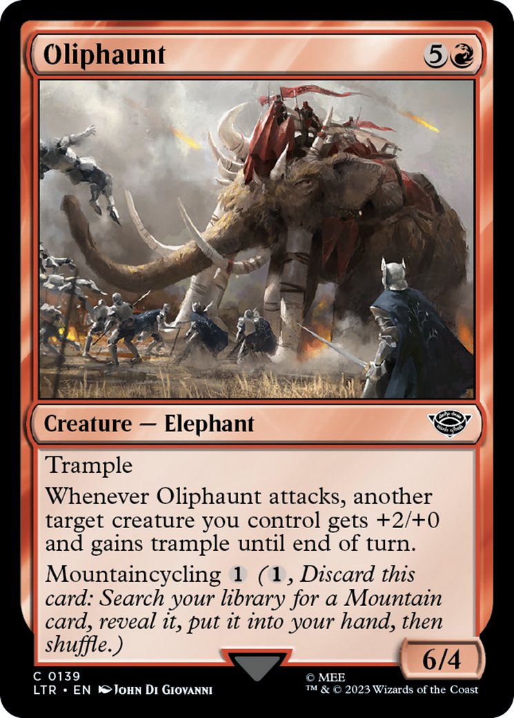 Oliphaunt [The Lord of the Rings: Tales of Middle-Earth] Magic: The Gathering