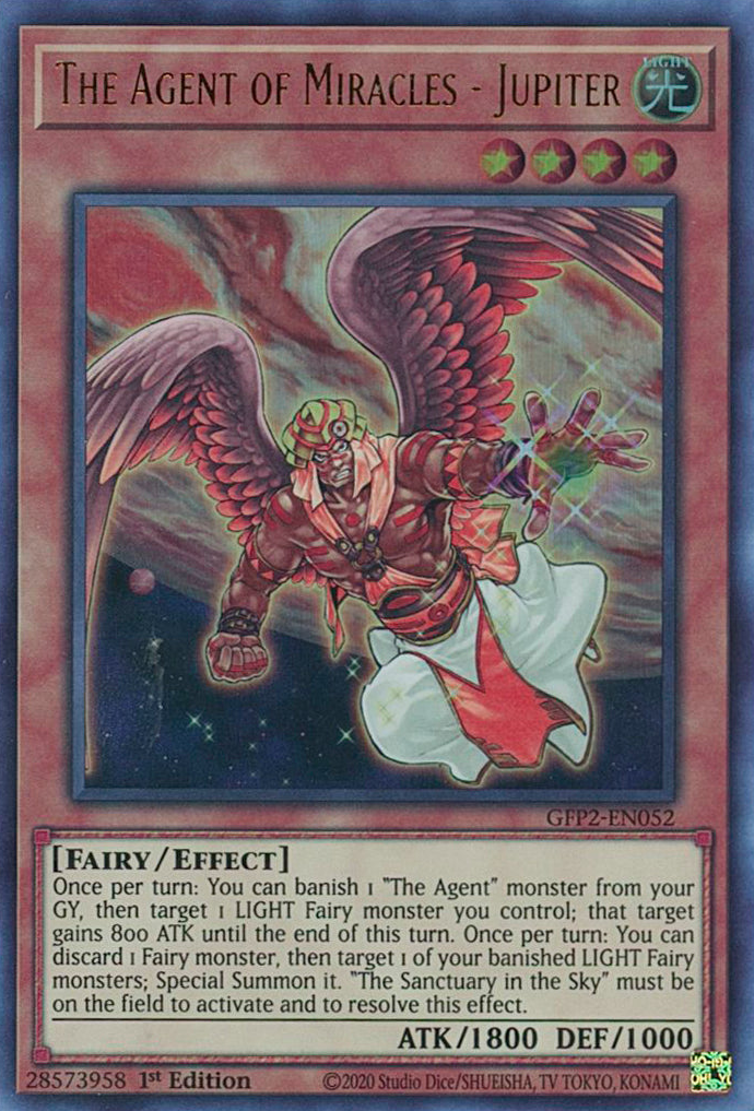 The Agent of Miracles - Jupiter [GFP2-EN052] Ultra Rare Yu-Gi-Oh!