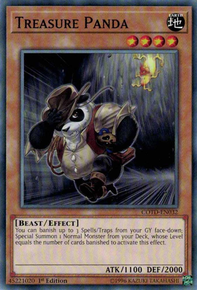 Treasure Panda [COTD-EN032] Common Yu-Gi-Oh!