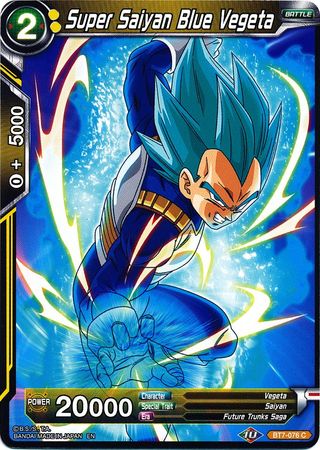 Super Saiyan Blue Vegeta (BT7-076) [Assault of the Saiyans] Dragon Ball Super