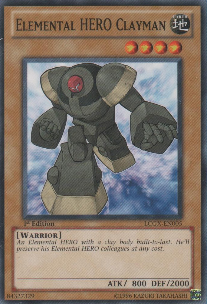 Elemental HERO Clayman [LCGX-EN005] Common Yu-Gi-Oh!