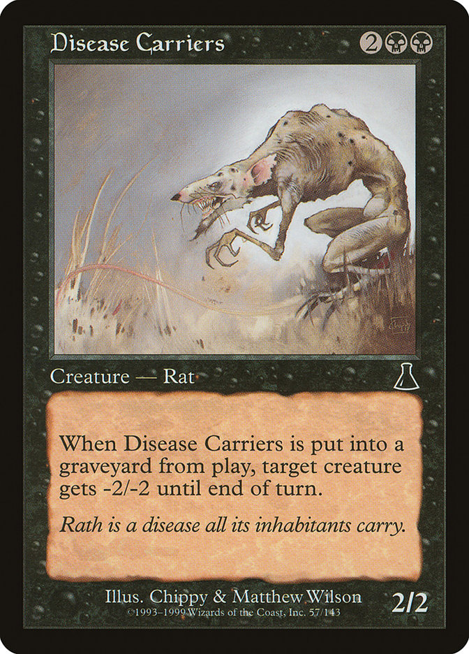 Disease Carriers [Urza's Destiny] Magic: The Gathering