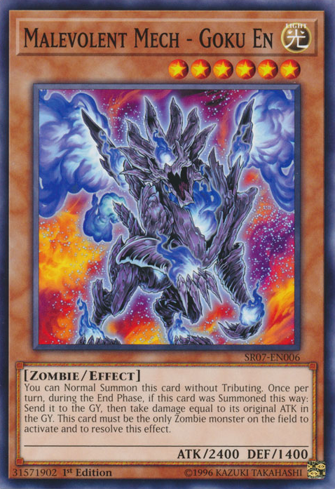 Malevolent Mech - Goku En [SR07-EN006] Common Yu-Gi-Oh!