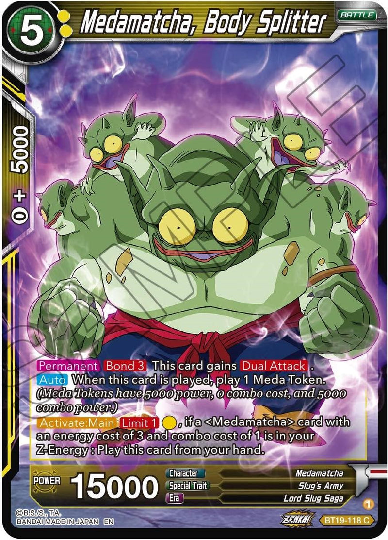 Medamatcha, Body Splitter (BT19-118) [Fighter's Ambition] Dragon Ball Super