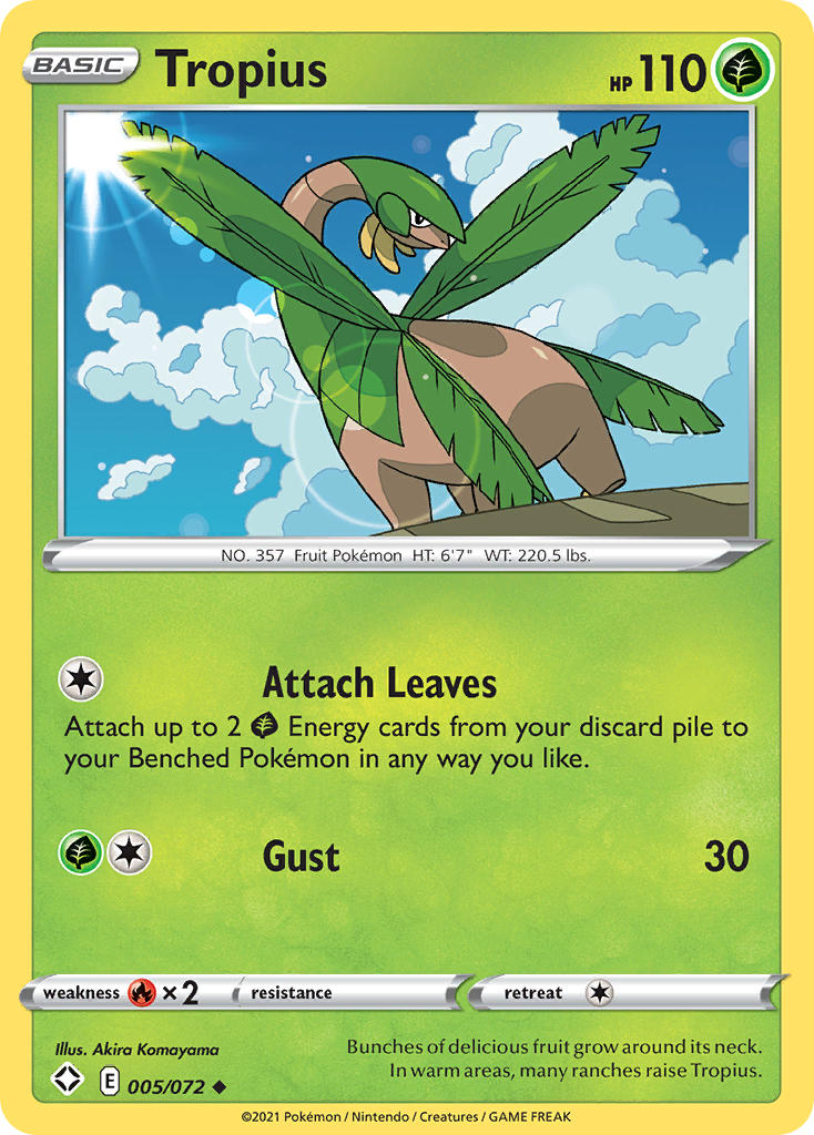 Tropius (005/072) [Sword & Shield: Shining Fates] Pokémon