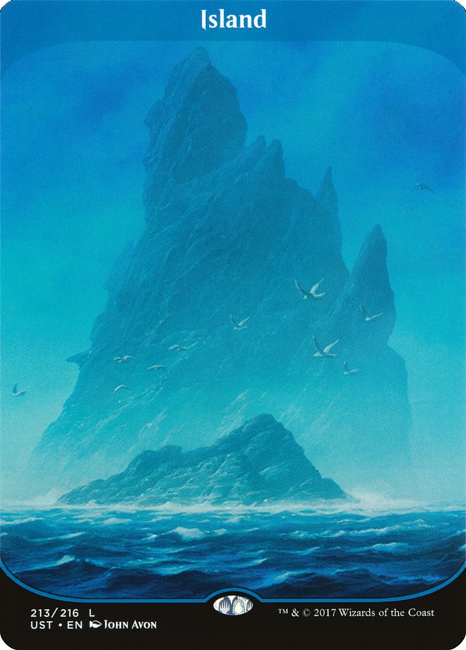 Island (213) [Unstable] Magic: The Gathering