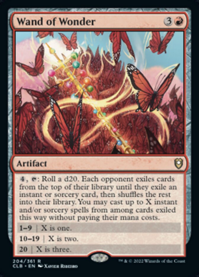 Wand of Wonder [Commander Legends: Battle for Baldur's Gate] Magic: The Gathering