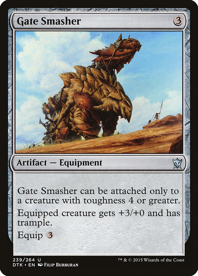 Gate Smasher [Dragons of Tarkir] Magic: The Gathering