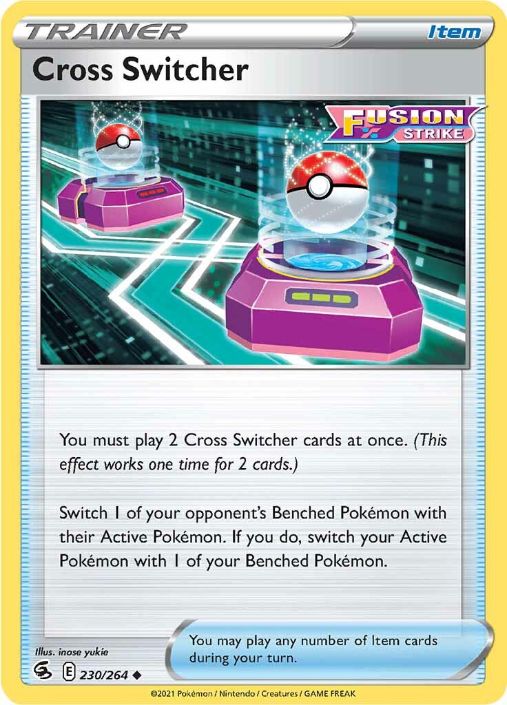 Cross Switcher (230/264) [Sword & Shield: Fusion Strike] Pokémon