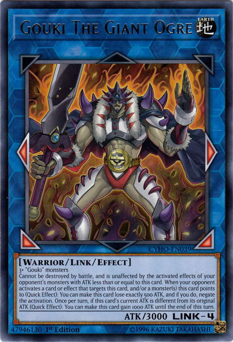 Gouki The Giant Ogre [CYHO-EN039] Rare Yu-Gi-Oh!