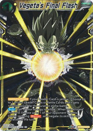 Vegeta's Final Flash (BT9-133) [Universal Onslaught] Dragon Ball Super