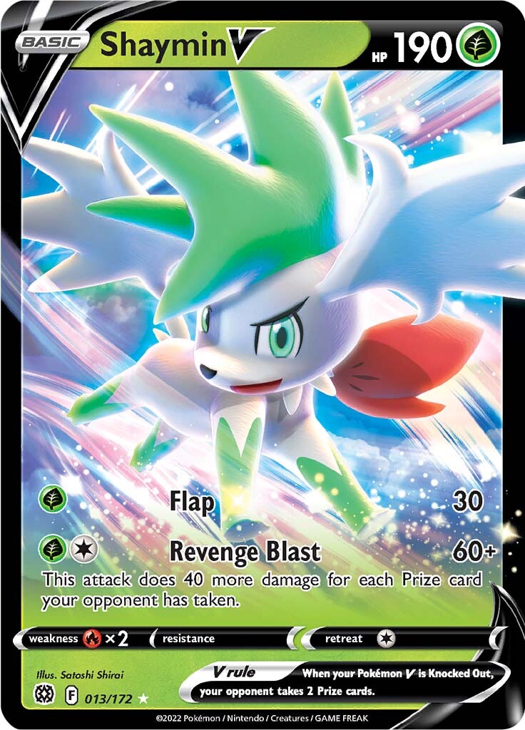 Shaymin V (013/172) [Sword & Shield: Brilliant Stars] Pokémon