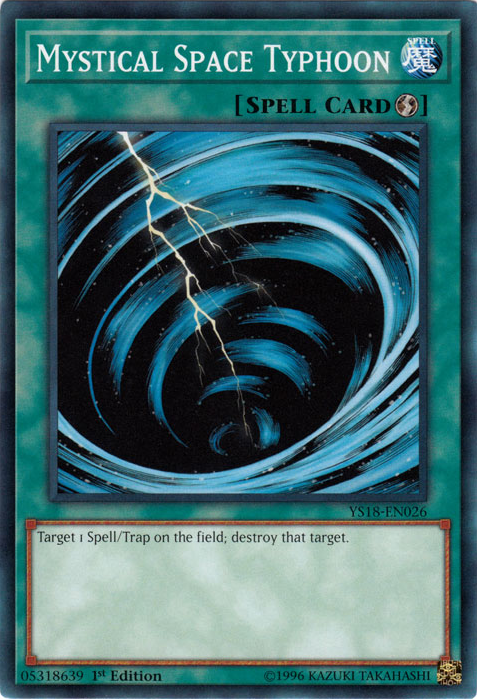 Mystical Space Typhoon [YS18-EN026] Common Yu-Gi-Oh!