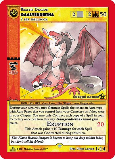 Gaasyendietha [Cryptid Nation: First Edition Gaasyendietha Deck] Metazoo