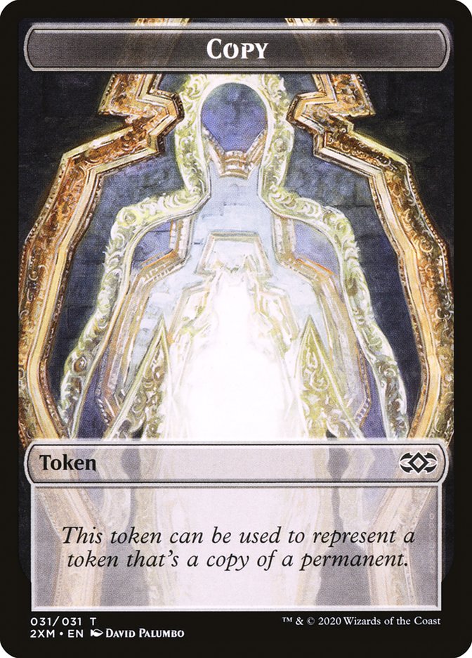 Copy Token [Double Masters Tokens] Magic: The Gathering